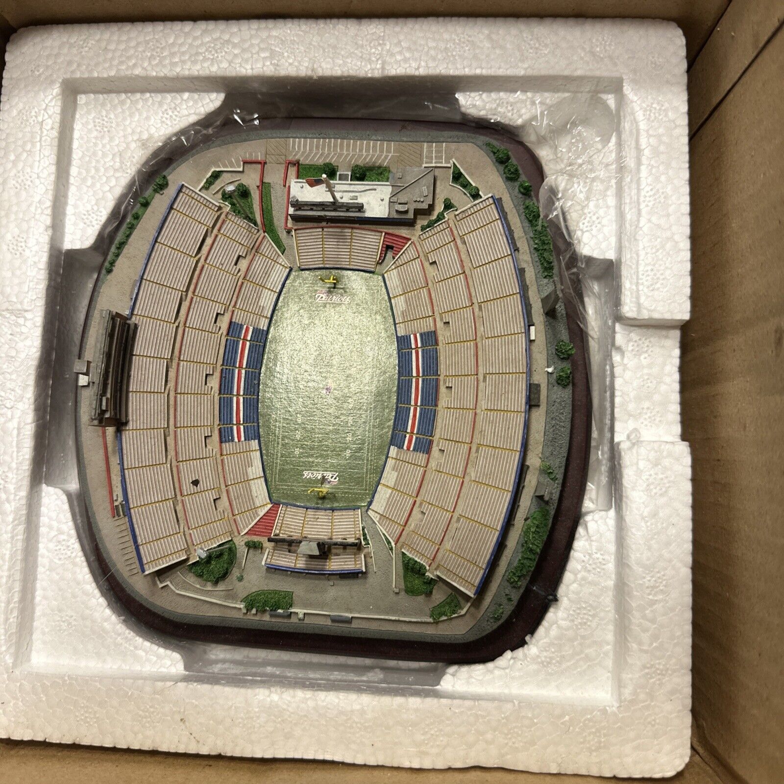 Danbury Mint Foxboro Stadium TOM BRADY  Former Home of New England Patriots