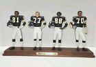 2001 Danbury Mint, Minnesota Vikings-The Purple People Eaters Figures, Pre-Owned
