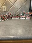 Danbury Mint Miniature Schnauzer Dog Holiday Christmas Express Train Set