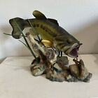 George Kruth Sudden Strike Bass Danbury Mint Figurine Fish Sculpture