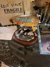 Danbury Mint Noble Brown FRANZ DUTZLER Trout Treasures Fishing Sculpture