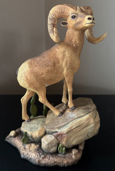 Danbury Mint Desert Bighorn by Nick Bibby with Certificate of Authenticity