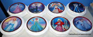 Set of 8 High Fashion BARBIE Limited Edition Collector's Plates by Danbury Mint!