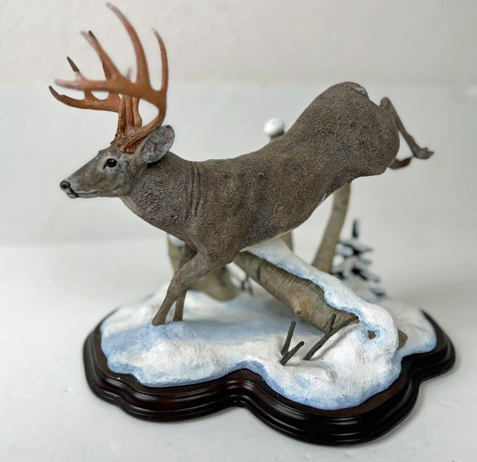 Danbury Mint The Buck of a Lifetime Sculpture By Nick Bibby With COA! Deer 10 pt