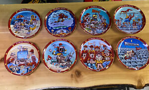 Set Of 8 The Ultimate Florida State Fan Plate Collection Danbury Mint