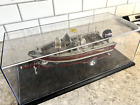 Danbury Mint Diecast 2001 Lund 2025 Pro V SE Boat 1:24 Scale Evinrude 225