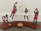 Michael Jordan Vintage Danbury Mint 4 Figure Display with Stand