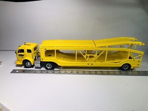 DANBURY MINT 1952 WHITE FOUR- CAR CARRIER COMPLETE 1:24 ALL ACCESORY + DOCS BNIB