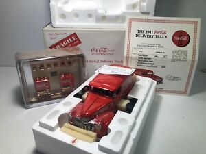 DANBURY MINT 1941 CHEVROLET  COCA COLA DELIVERY TRUCK COMPLETE 1:24 NIB W / ACC