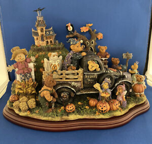 New ListingNIB BOYDS BEARS AT HAUNTED HILL HALLOWEEN DANBURY MINT Reserved Jcza75