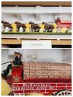 Danbury Mint 2001 TRADITIONAL BUDWEISER CLYDESDALES WAGON ANHEUSER BUSCH