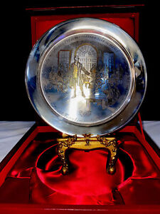 Solid Sterling SilverPlate & 24K Gold. American Bicentennial First Congress WCOA