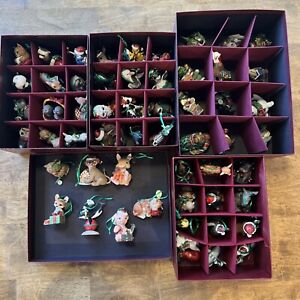 * DANBURY MINT BABY ANIMALS ORNAMENT COLLECTION of 55 - ONE OWNER / EXCELLENT *