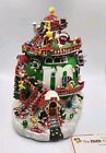 M&M Christmas House Danbury Mint With Papers Works See Listing For Blemishes