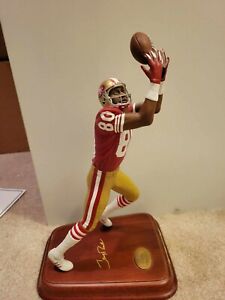 Jerry Rice Danbury Mint San Francisco 49ers Statue Figurine NFL w/ COA