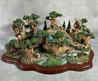Rare Danbury Mint 100 Acre Wood Winnie the Pooh Disney World *Read Desc*