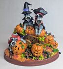 Danbury Mint Collectibles: Schnauzer Pumkin Patch