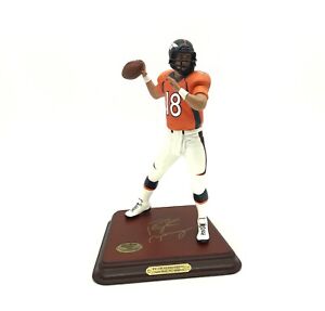 PEYTON MANNING #18 BRONCOS DANBURY MINT FOOTBALL LIFELIKE SCULPTURE FIGURINE