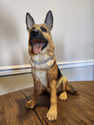 Danbury Mint German Shepherd Dog Statue Figurine MBI Rare