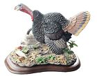 Danbury Mint Prize Gobbler Eastern Wild Turkey Sculpture Figurine Collectible