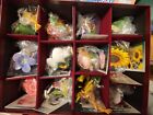 Danbury Mint Delicate Flower Series Collection - Set of 24 Ornaments In Box
