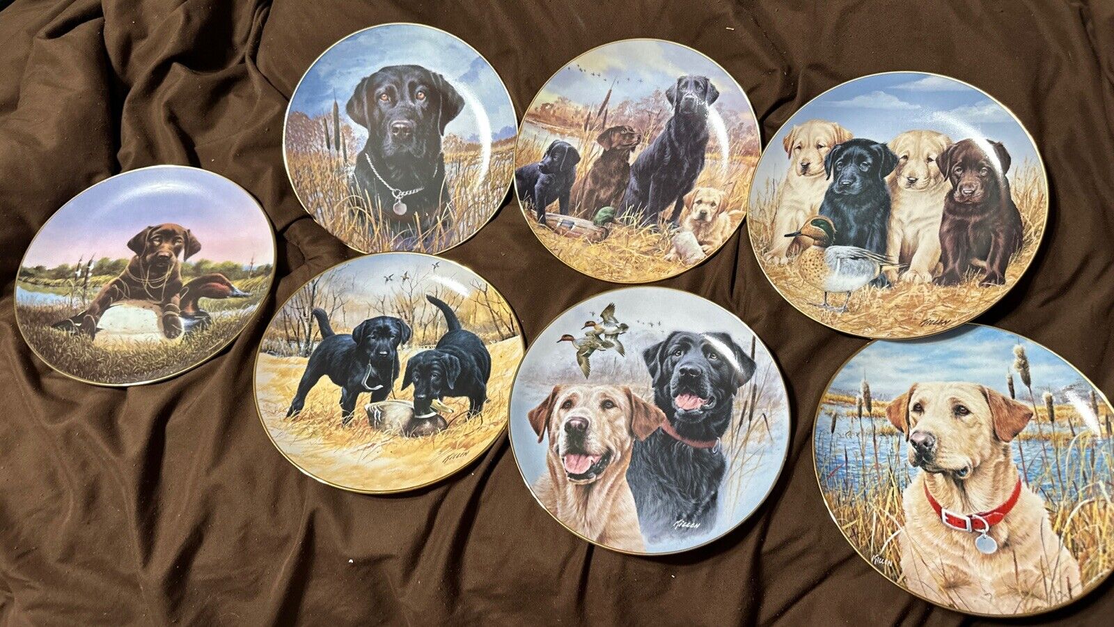 Faithful Companion By Jim Killen Limited The Danbury Plate MINT Labrador