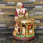 Danbury Mint Mrs. Claus Little Shelties Very Rare  Decor Great Condition!