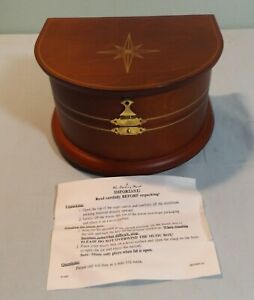 Danbury Mint The Nativity Music Box Plays Silent Night NIB