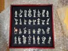 Danbury Mint Fantasy of the Crystal Chess Set - BRAND NEW!