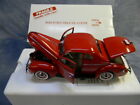 1/24 SCALE DANBURY MINT 1940 FORD DELUXE 2DR RED COUPE DIECAST CAR-MIB