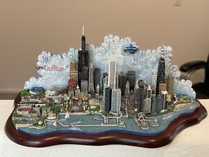 Danbury Mint The Spirit of Chicago Skyline Cityscape