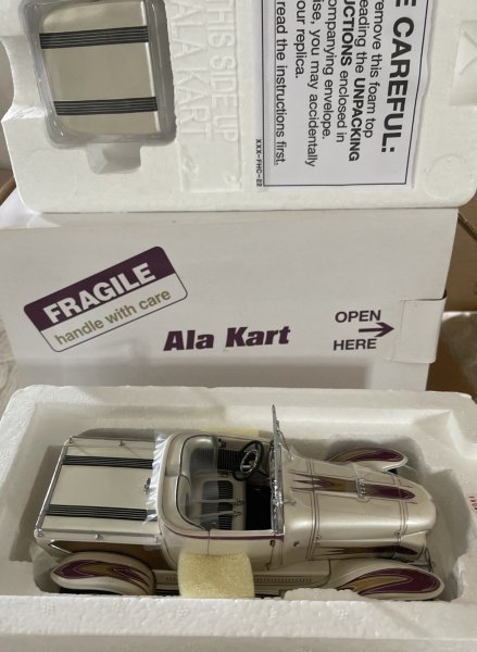 Danbury Mint ~ ALA KART ~ 1:24 Die Cast NEW IN BOX