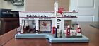 Danbury Mint Mobil Service Station Clock  ***EXCELLENT CONDITION***  REDUCED!!