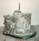 RARE DANBURY MINT LORD OF THE RINGS LIGHTED MINAS TIRITH PORCELAIN SCULPTURE NOS
