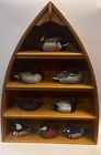 danbury mint george kruth 8 Piece Duck Collection Complete