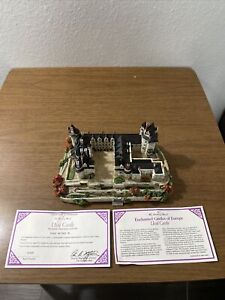 The Danbury Mint Usse Castle Loire Valley, France Enchanted Castles of Europe