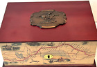 Pony Express Collectable Wooden Box created by The Danbury Mint