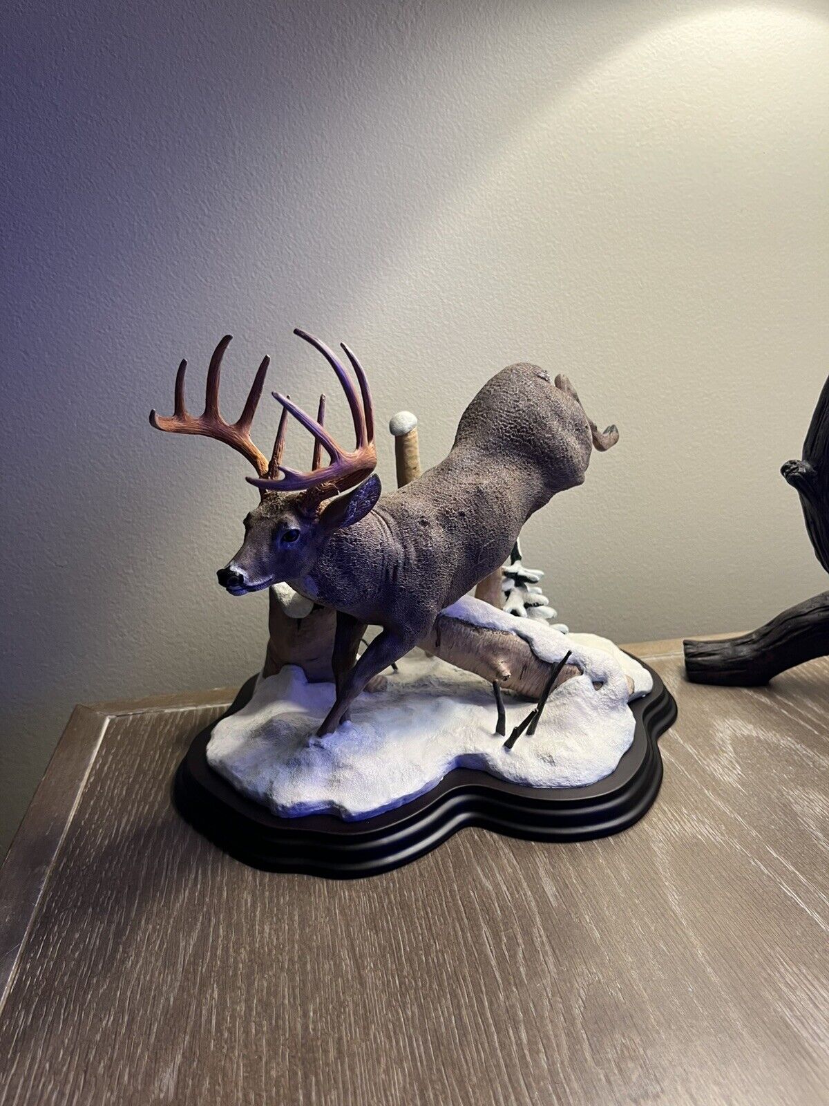 Danbury Mint Buck Of A Lifetime Deer Figurine