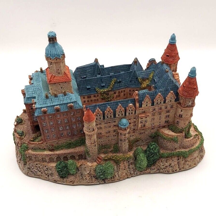 Danbury Mint Ksiaz Castle Enchanted Castles of Europe 1994 Silesia Poland