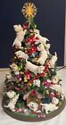 Danbury Mint West Highland Terrier Westie Christmas Tree Working With STAR! RARE