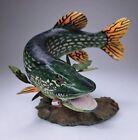 Danbury Mint "Great Northern Pike" by George Kruth Freshwater Trophie Sculpture