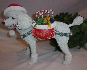 Danbury Mint Christmas Poodle (Variety) - 2006 - Mint with COA in Original Box!