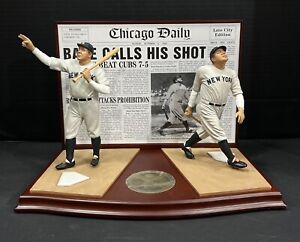 BABE RUTH CALLED HOMERUN SHOT DANBURY MINT FIGURINE STATUE NIB YANKEES 1932 WS
