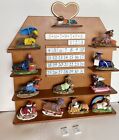 Danbury Mint Dachshund Perpetual Calendar Vintage All 12 Figurines & 1-31 Dates