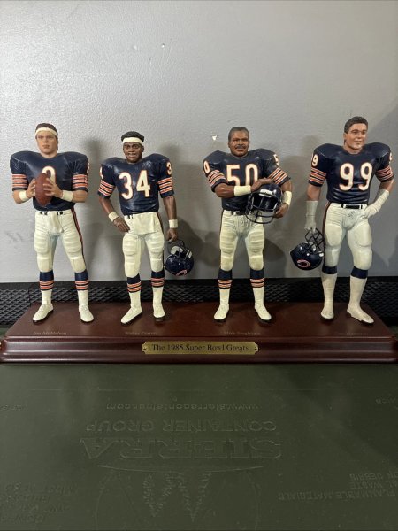 Danbury Mint 1985 Chicago Bear Legends