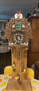 Vintage Rare Tweety Bird & Sylvester  L.E.  Cuckoo Clock