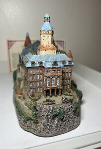 Enchanted Castles Of Europe-Ksiaz Castle-Silesia Poland Danbury Mint 1994