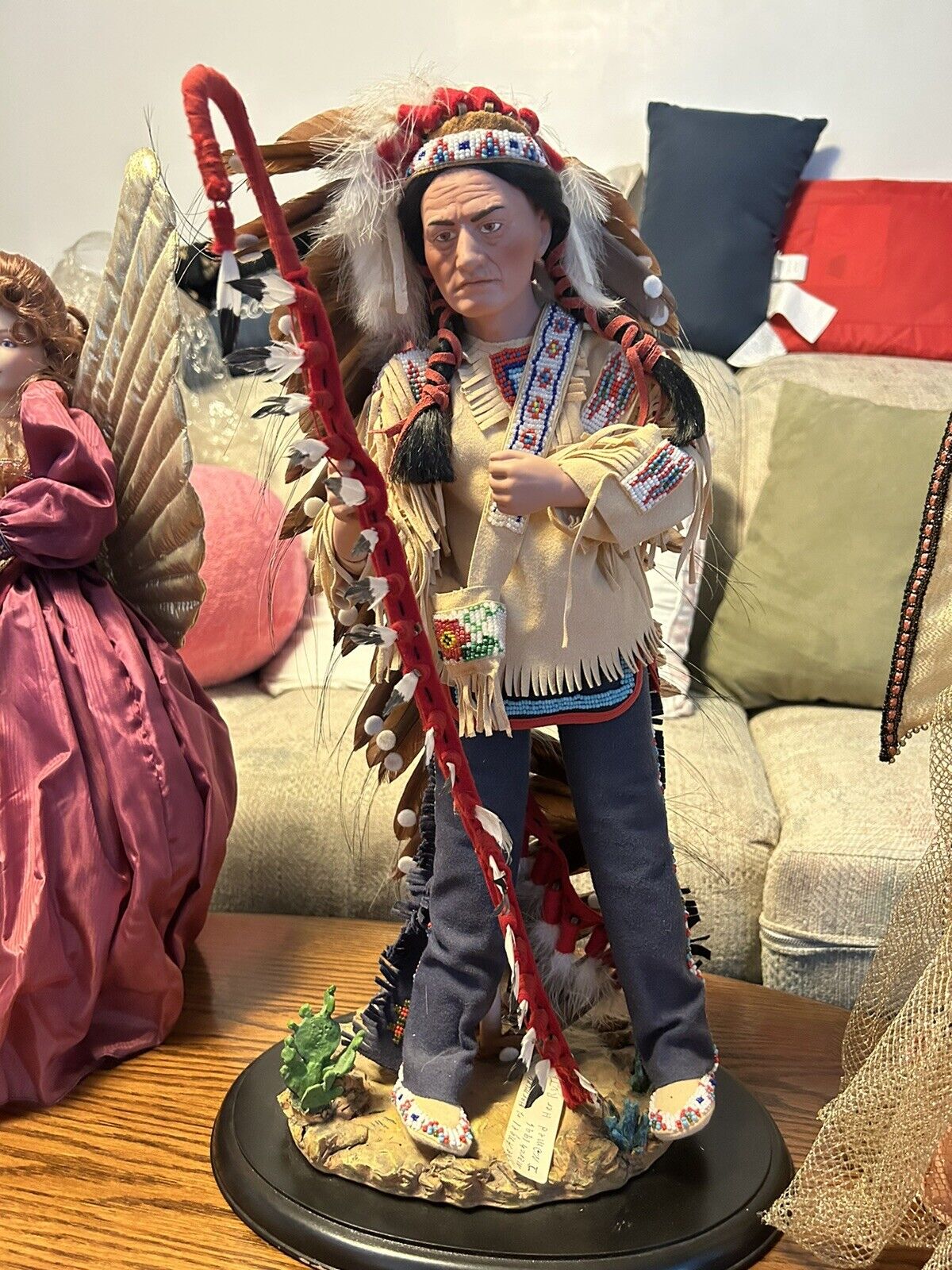 Sitting Bull Doll - Danbury Mint - Judy Belle