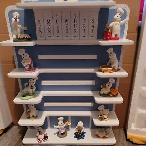 Pillsbury Doughboy DanburyMint Calendar Figurines 1997 NIB