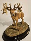 MIB Danbury Mint Missouri Giant Deer Buck Statue Ron Van Gilder